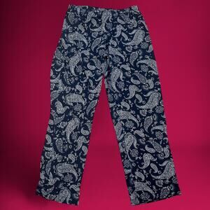 Secret Treasures Paisely Soft Pajama Pants Bottoms M-15